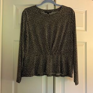Banana Republic peplum top